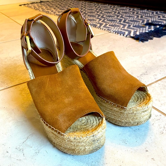 Marc Fisher ADALYN ESPADRILLE WEDGE SANDAL - Picture 9 of 9